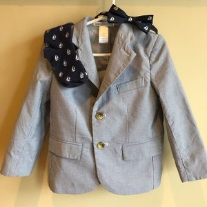 Janie & Jack 3T Sport Coat, Bow Tie and Socks